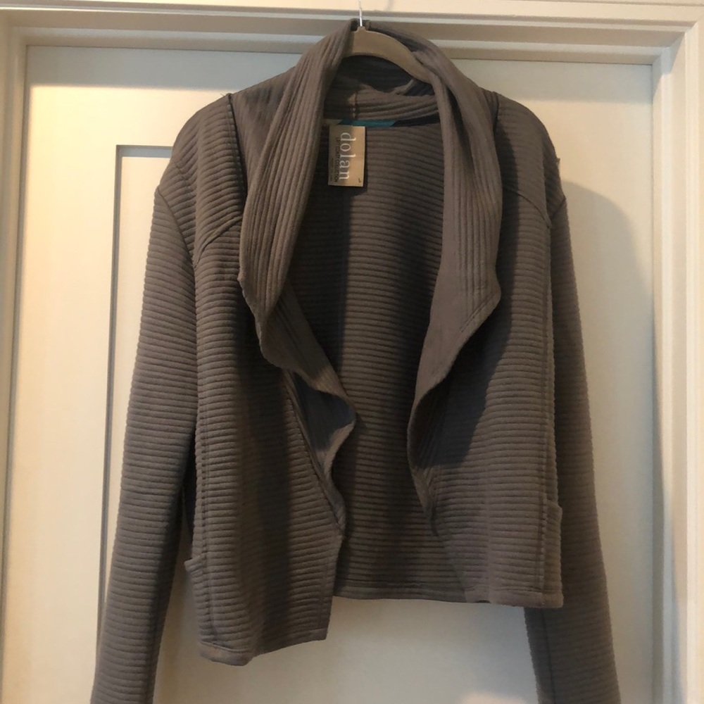 Knit Rib Ottoman Jacket